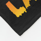 Couverture Polaire Happy Halloween Vibes Decor Beware Of The Labrador (Coin)