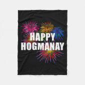 Couverture Polaire Happy Hogmanay Scotland New Years Eve Womens Top (Devant)