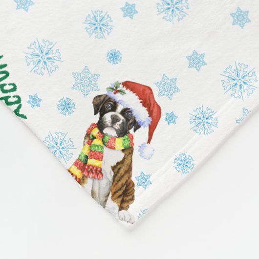 Couverture Polaire Happy Howlidays Boxer Fleece Blanket (Coin)