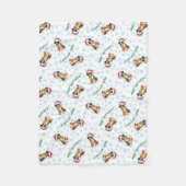 Couverture Polaire Happy Howlidays Boxer Fleece Blanket (Devant)