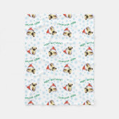 Couverture Polaire Happy Howlidays Carlin Fleece Blanket (Devant)