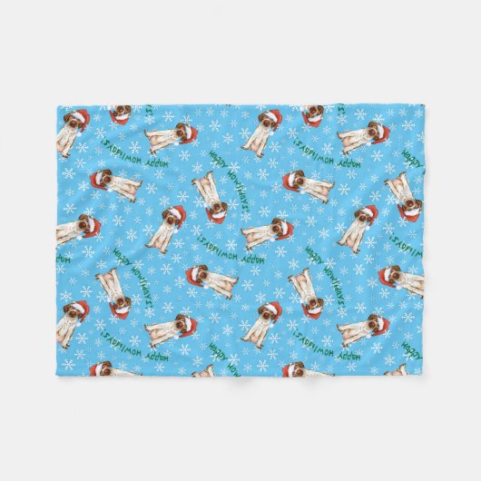 Couverture Polaire Happy Howlidays GWP Fleece Blanket (Devant (Horizontal))