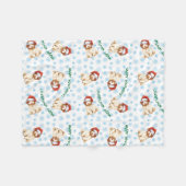 Couverture Polaire Happy Howlidays Lagotto Romagnolo Fleece Blanket (Devant (Horizontal))