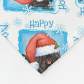 Couverture Polaire Happy Howlidays Puli (Coin)