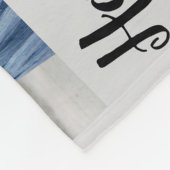 Couverture Polaire Happy Mother's Day 8 Photo Custom Message Grey (Coin)