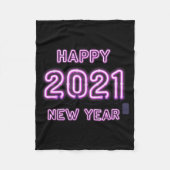 Couverture Polaire Happy New Year 2021 New Years Eve 2020 Party Suppl (Devant)