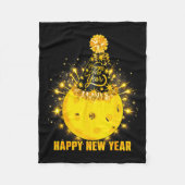 Couverture Polaire Happy New Year 2026 Ckleball Party Hat New Years E (Devant)