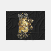 Couverture Polaire Happy New Year 2026 Coquette New Year Trendy  (Devant (Horizontal))