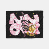 Couverture Polaire Happy New Year 2026 Disco Ball Bow New Year's Eve  (Devant (Horizontal))