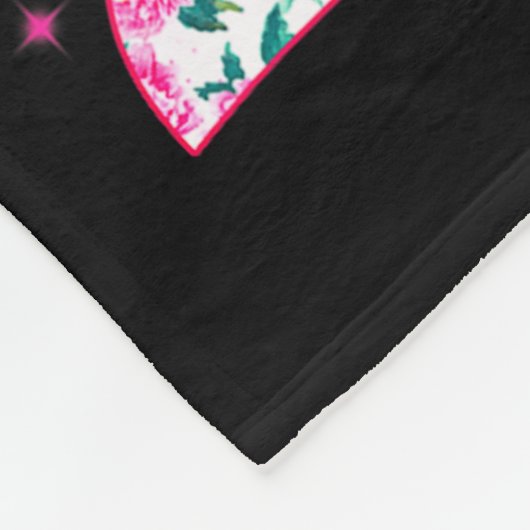 Couverture Polaire Happy New Year 2026 Floral Goodbye 2025 Hello 2026 (Coin)