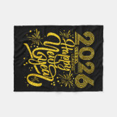 Couverture Polaire Happy New Year 2026 Funny New Years Eve Party Men (Devant (Horizontal))