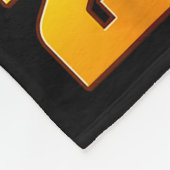 Couverture Polaire Happy New Year 2026 Highland Cow & Party Hat N (Coin)