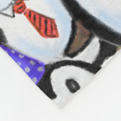 Couverture Polaire Happy Penguins Baby Fleece Blanket (Coin)