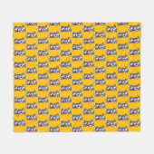 Couverture Polaire Happy Pit Taureau Blanket (Devant (Horizontal))