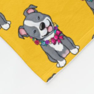 Couverture Polaire Happy Pit Taureau Blanket