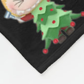 Couverture Polaire Happy Xmas Labubu Lover Cute Labubu The Monsters C (Coin)