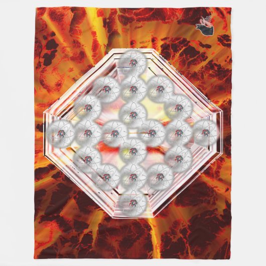 Couverture Polaire Hard Rock Horizontal (Devant)