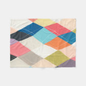 Couverture Polaire Harlequin Hopscotch - Motif Jacquard (Devant (Horizontal))