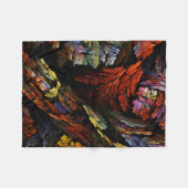 Couverture Polaire Harmonie des couleurs Art Abstrait (Devant (Horizontal))