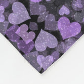 Couverture Polaire Harmonie violette (Coin)