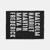 Couverture Polaire Harriet Martin Maya Frederick Leaders noirs (Devant (Horizontal))