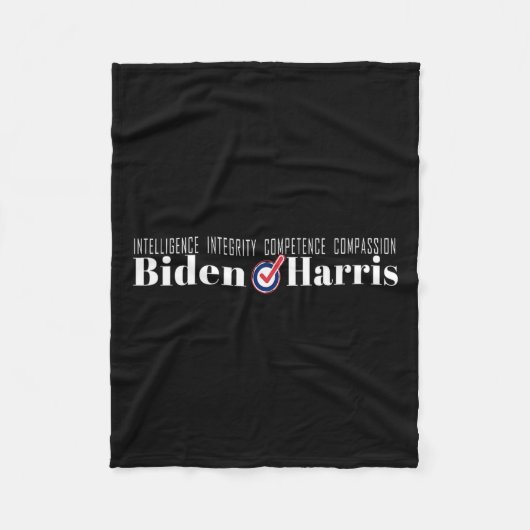 Couverture Polaire Harris 2020 Campagne Élection Marchandise Cadeau (Devant)