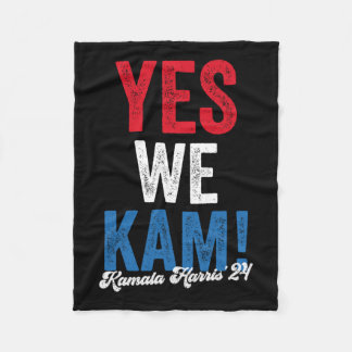 Couverture Polaire Harris 2024 Support I&#' ; m Avec Son Kamala Harri