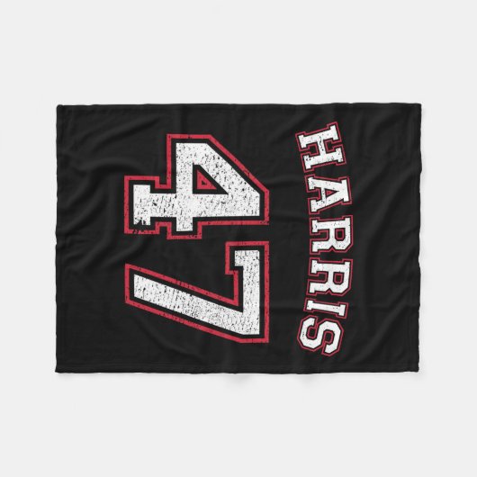 Couverture Polaire Harris 47 47e président (Devant (Horizontal))