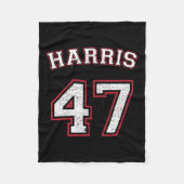 Couverture Polaire Harris 47 47e président (Devant)