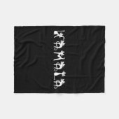 Couverture Polaire Harris Cat Lettering Positive (Devant (Horizontal))
