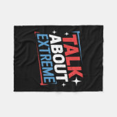 Couverture Polaire Harris Election Campaign Parler de Extreme (Devant (Horizontal))