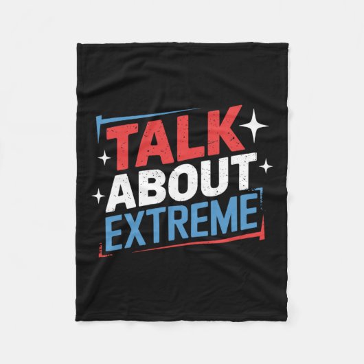 Couverture Polaire Harris Election Campaign Parler de Extreme (Devant)