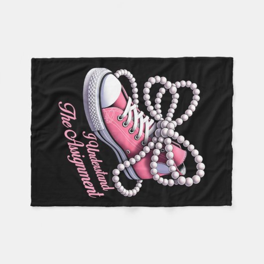 Couverture Polaire Harris Je Comprends L'Ignment Chaussures &amp; Pea (Devant (Horizontal))