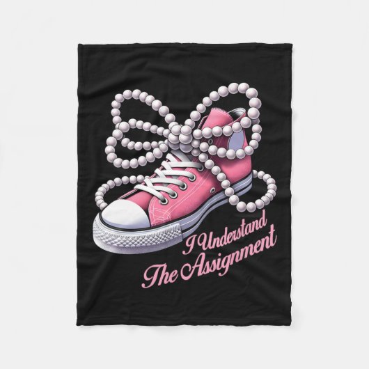 Couverture Polaire Harris Je Comprends L'Ignment Chaussures &amp; Pea (Devant)