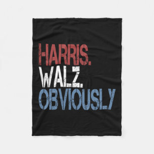 Couverture Polaire Harris Waltz 2024 Election Kamala Harris Tim Waltz
