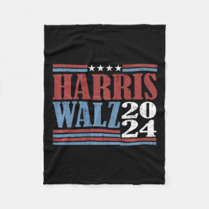 Couverture Polaire Harris Waltz Élection 2024 Kamala Harris Tim Waltz