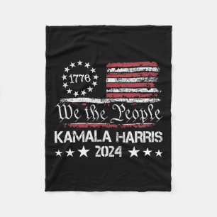 Couverture Polaire Harris We The People I'm With Her Usa Flag 1