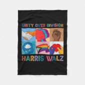 Couverture Polaire Harris Wheimer 2024 Unité sur division Kamala Har (Devant)