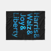 Couverture Polaire Harris Wheimer Joy Liberty - Harris Waltz 2024 Ret (Devant (Horizontal))