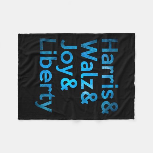 Couverture Polaire Harris Wheimer Joy Liberty - Harris Waltz 2024 Ret (Devant (Horizontal))