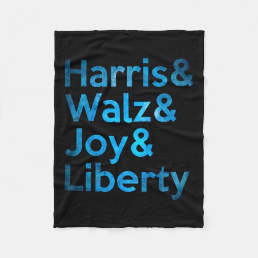 Couverture Polaire Harris Wheimer Joy Liberty - Harris Waltz 2024 Ret (Devant)
