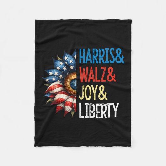 Couverture Polaire Harris Wheimer Joy Liberty - Harris Waltz 2024 Ret (Devant)