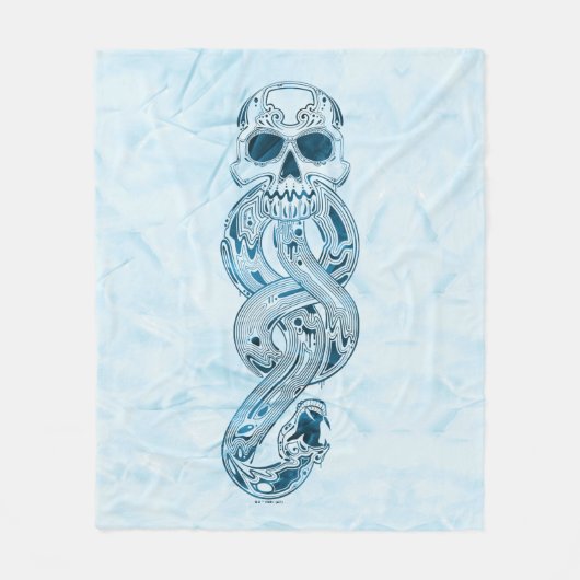 Couverture Polaire Harry Potter | Aguamenti Dark Mark Graphic (Devant)