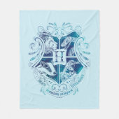Couverture Polaire Harry Potter | Aguamenti HOGWARTS™ Crest (Devant)