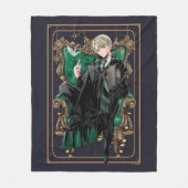 Couverture Polaire HARRY POTTER™ | Anime Draco Malfoy Assis (Devant)