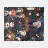 Couverture Polaire HARRY POTTER™ Anime Ensemble Scene (Devant (Horizontal))