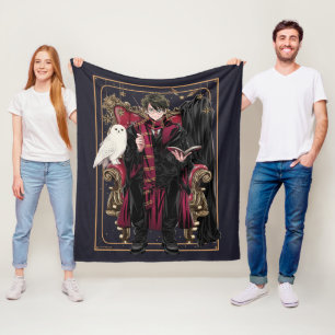 Couverture Polaire HARRY POTTER™ Anime HARRY POTTER™ assis