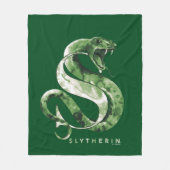 Couverture Polaire Harry Potter | Aquarelle SLYTHERIN™ (Devant)