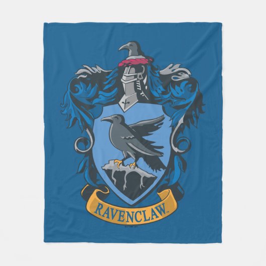 Couverture Polaire Harry Potter | Armoiries de Ravenclaw (Devant)