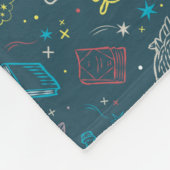 Couverture Polaire HARRY POTTER™ Artefacts Line Art Motif (Coin)